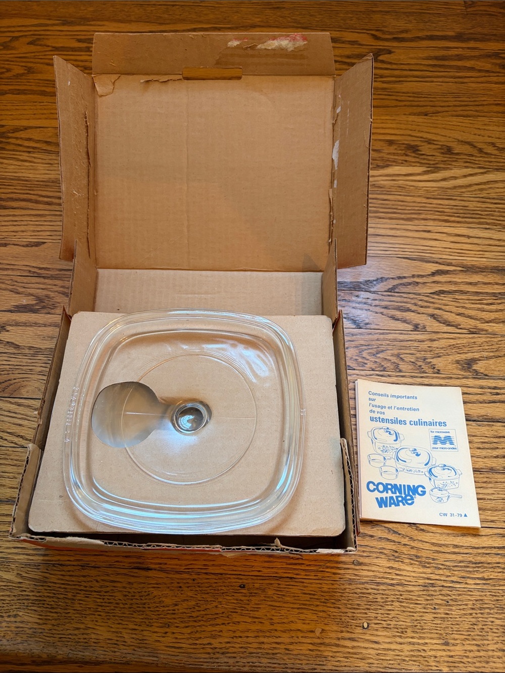 Corningware Orange Spice O'Life Storage Box, In Box Never Used - Picture 3 of 11